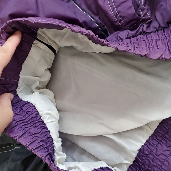 Vintage 1990's LA Lakers Nylon Jacket Pro Layer by Daniel Young L - Picture 6 of 8